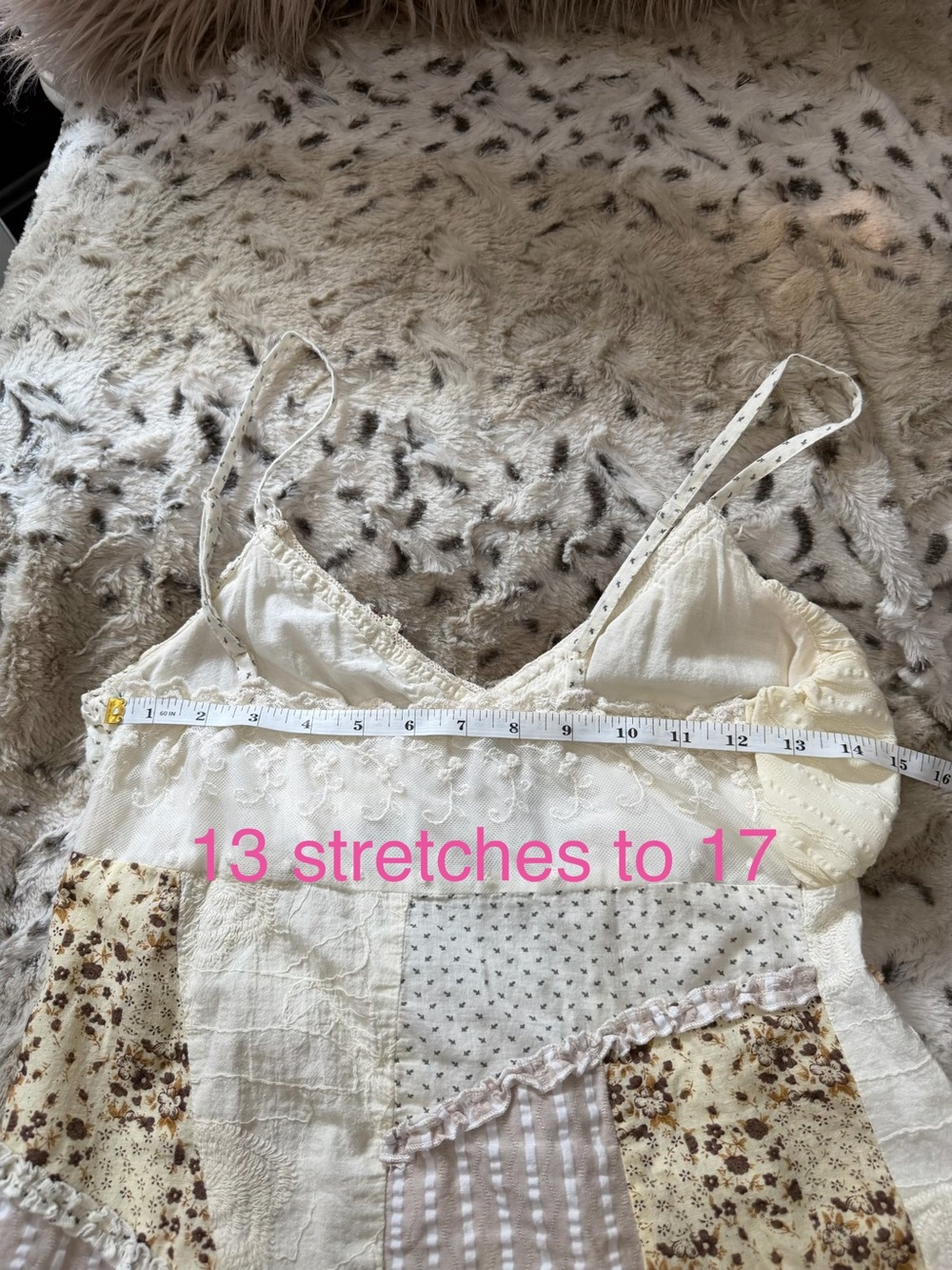 Western Shabby Chic Boho Flowy Tank Top - Picture 4 of 16